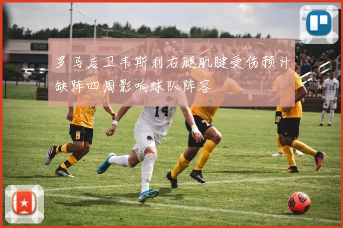 罗马后卫韦斯利右腿肌腱受伤预计缺阵四周影响球队阵容